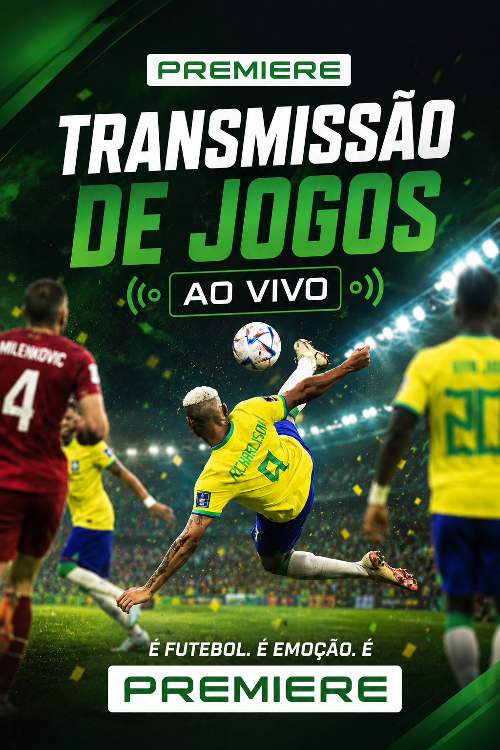 Premiere - Transmissão de Jogos
